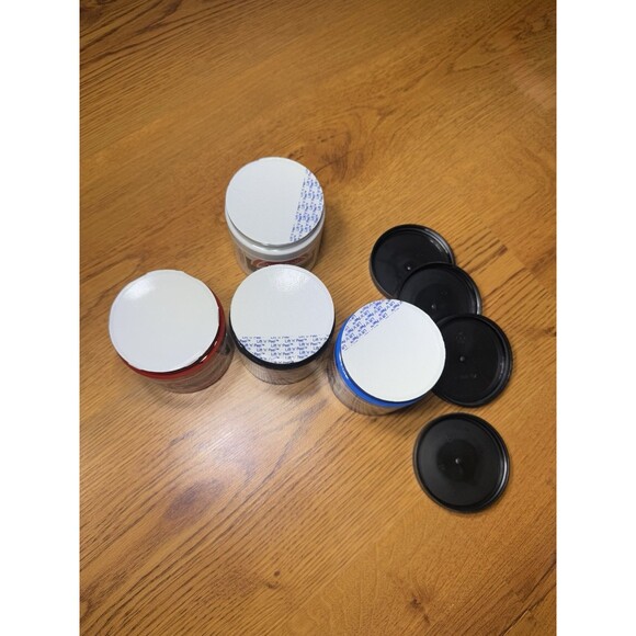 Speedball Fabric Screen Printing Ink 8oz-LOT OF 4 Black White Red Blue SEALED - Picture 4 of 14